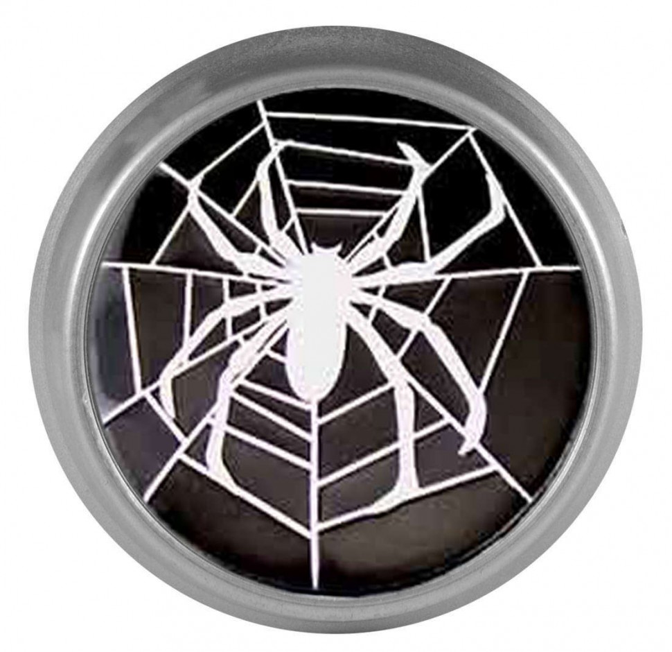 Купить колпачки на диски ВСМПО со стикером Spider 74/70/9 черный в Москве,  продажа в интернет-магазине